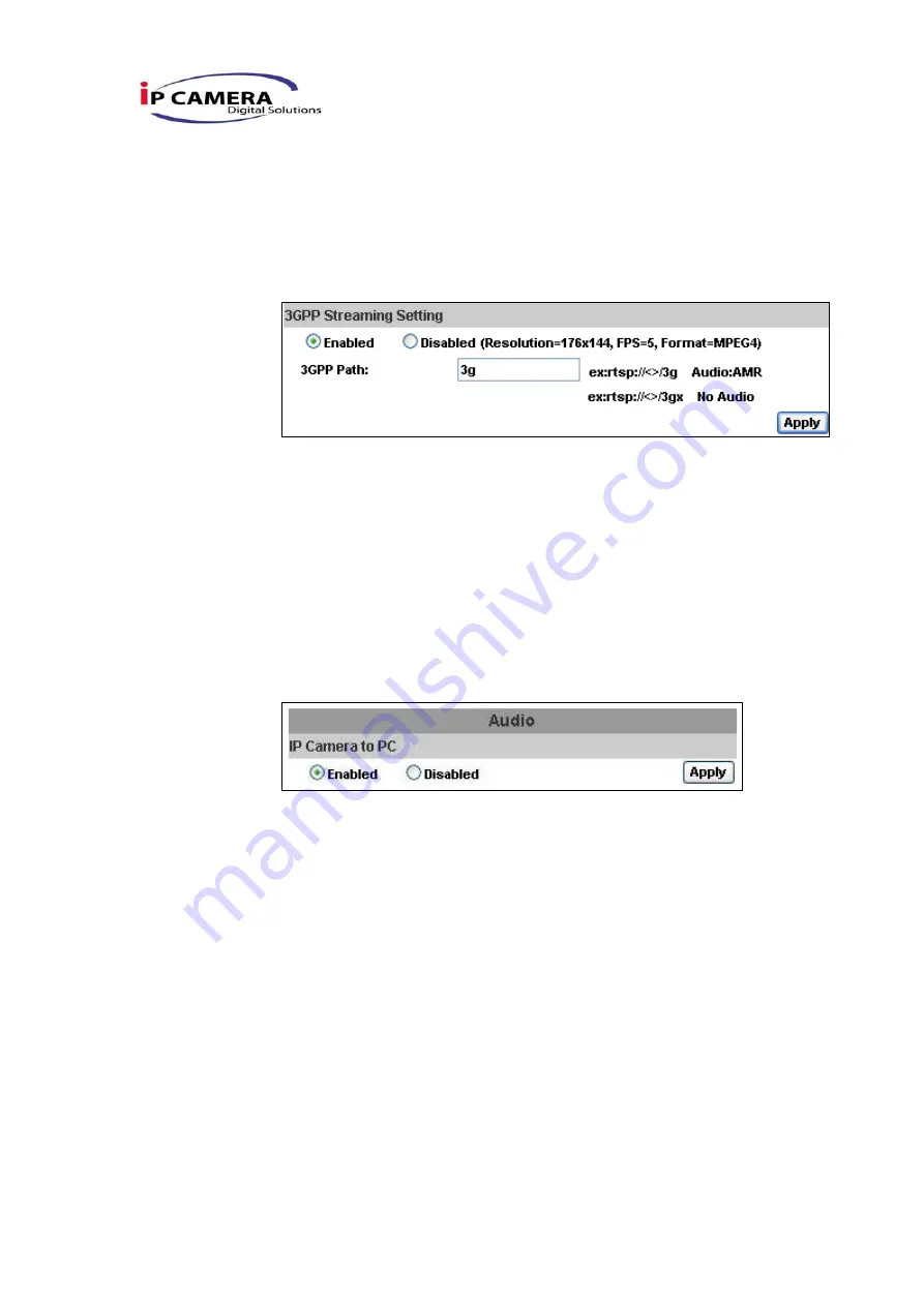 IP Camera IPw-TX264 User Manual Download Page 31