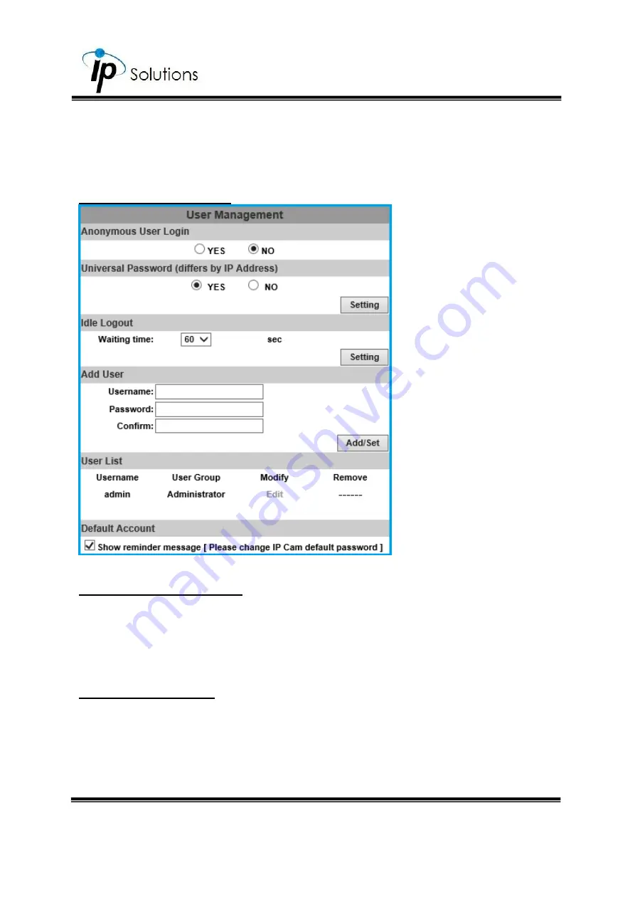 IP Solutions HLZ-61KDS User Manual Download Page 32