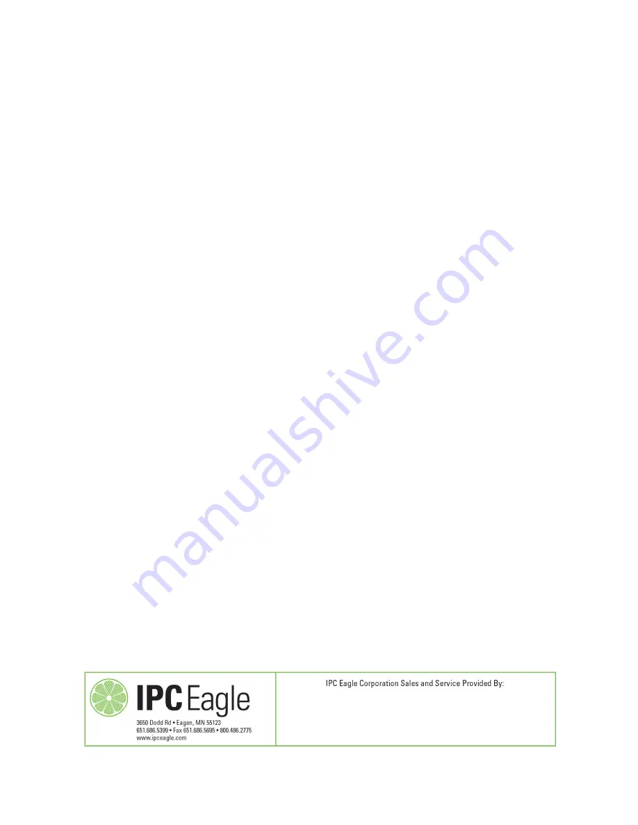 IPC Eagle S9440P Operation And Parts Manual Download Page 16