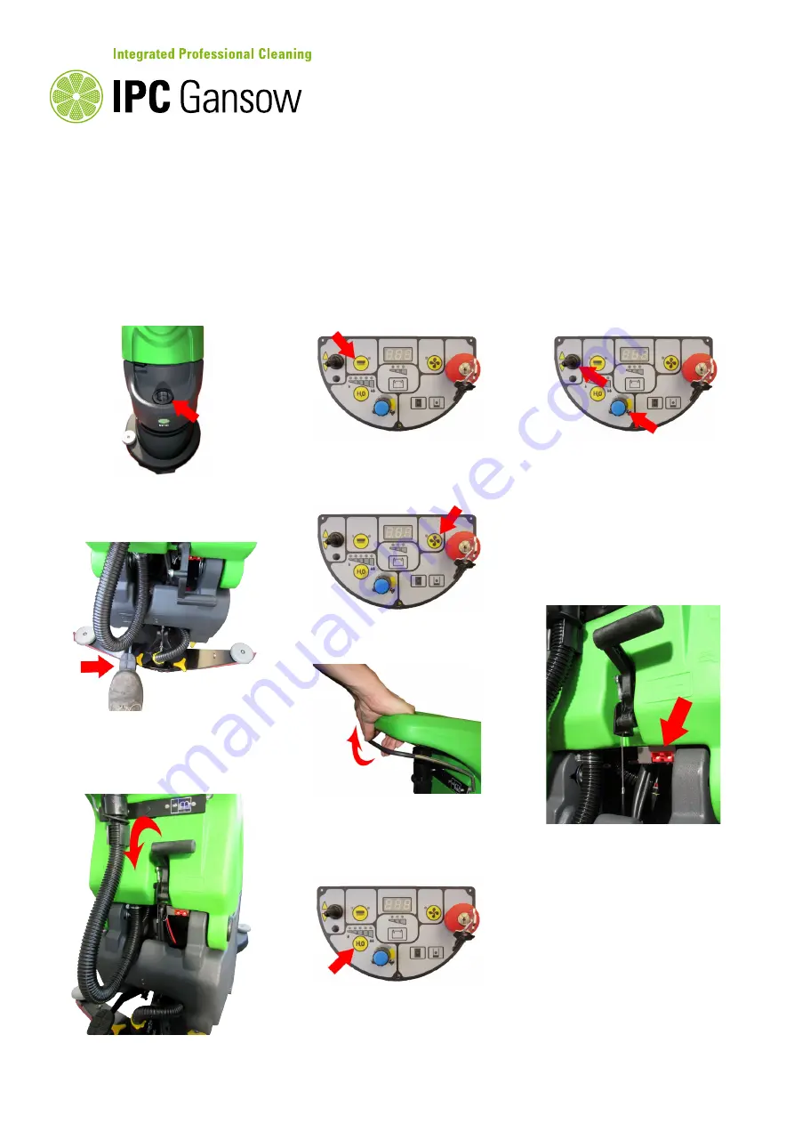 IPC Gansow CT40 BT Quick Manual Download Page 1