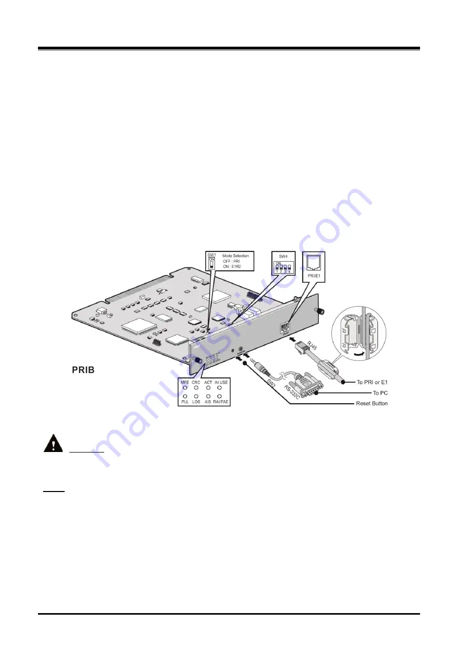 iPECS eMG800 Hardware Description & Installation Manual Download Page 48