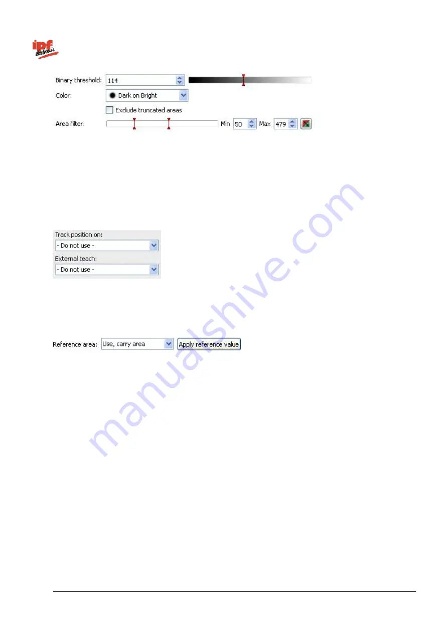 ipf electronic opti-check Technical Documentation Manual Download Page 184