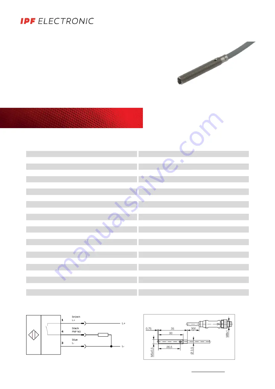 ipf electronic OT05E287 Скачать руководство пользователя страница 1