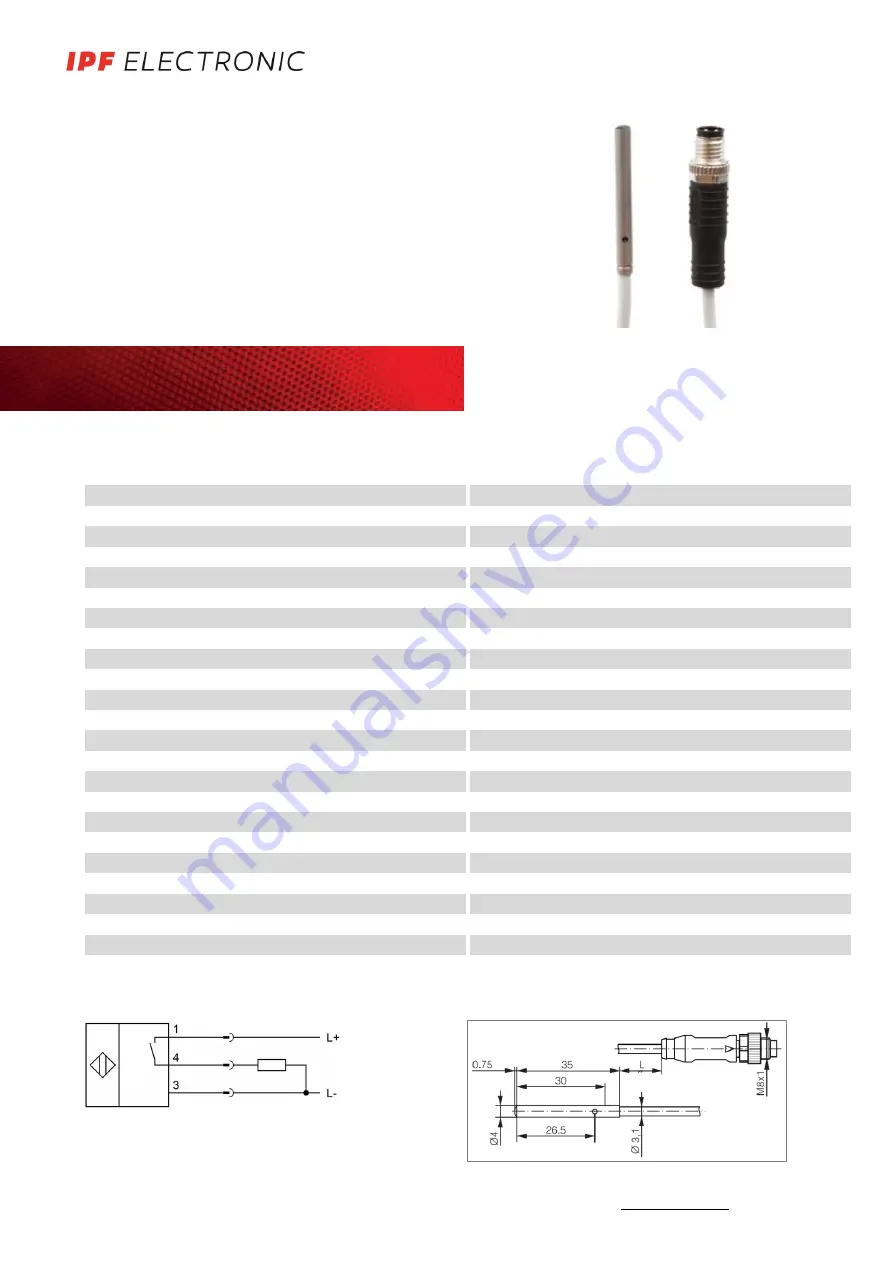 ipf electronic OTR49175 Скачать руководство пользователя страница 1