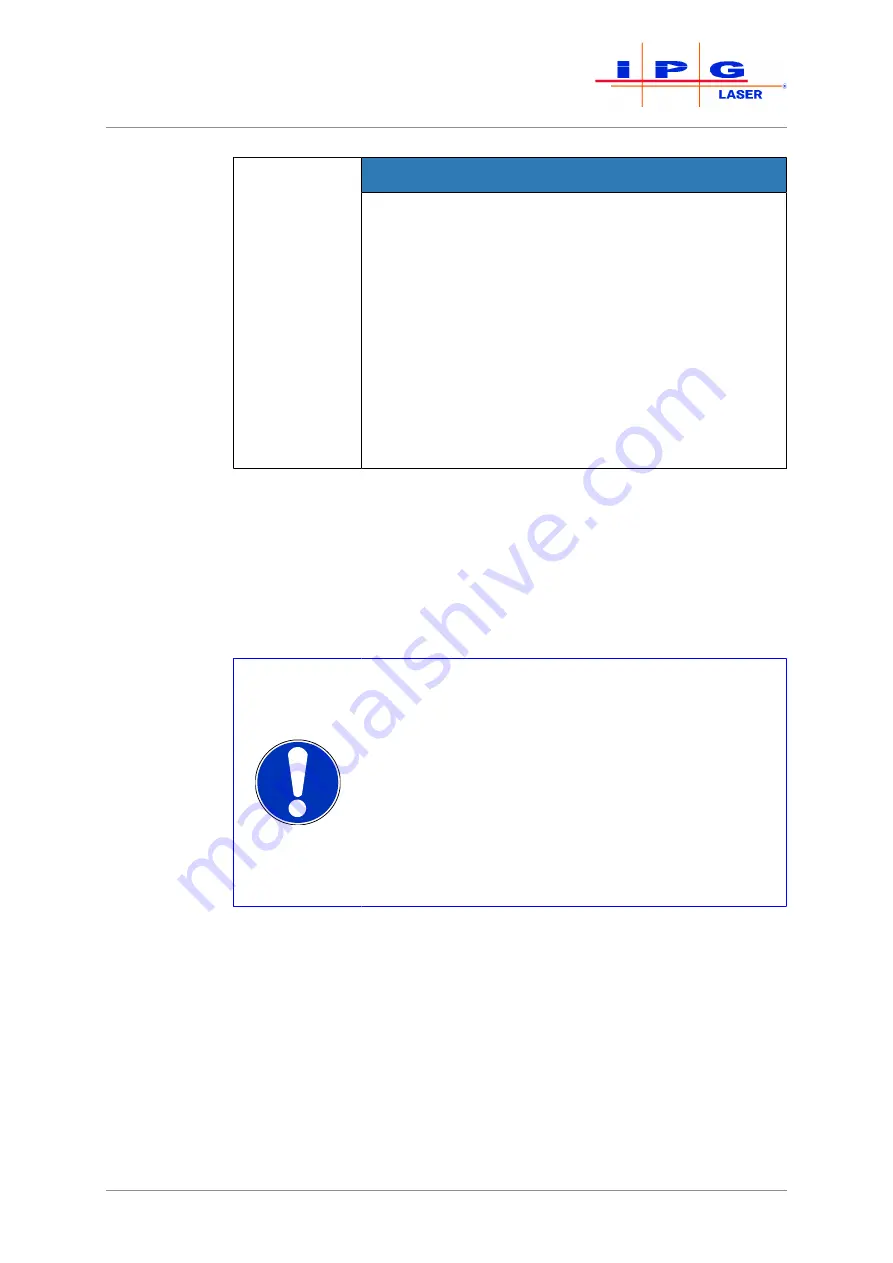 IPG YLS-1000-K Translation Of The Original Operating Manual Download Page 60