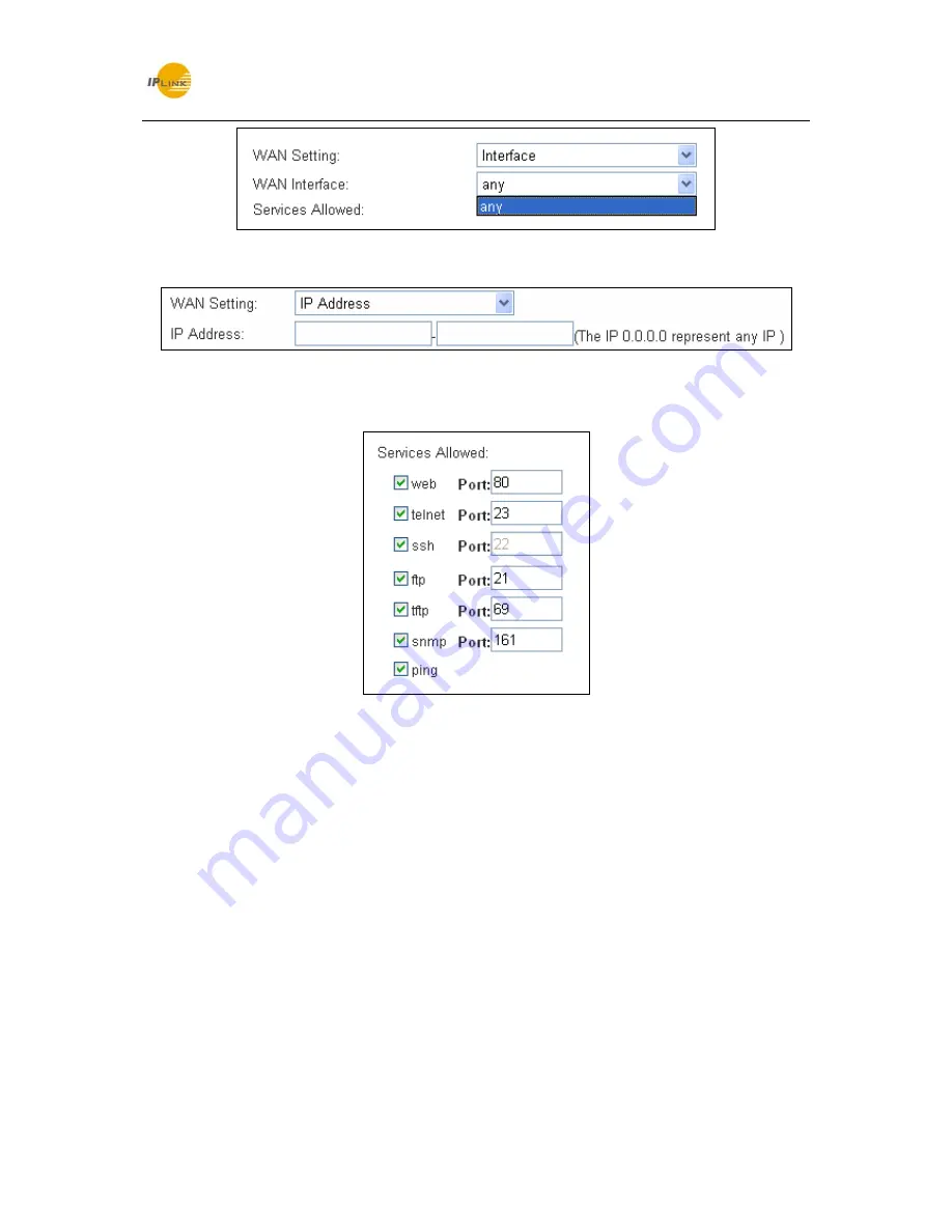 IPLink Technology IP-WDL-RT1T1R-B User Manual Download Page 84