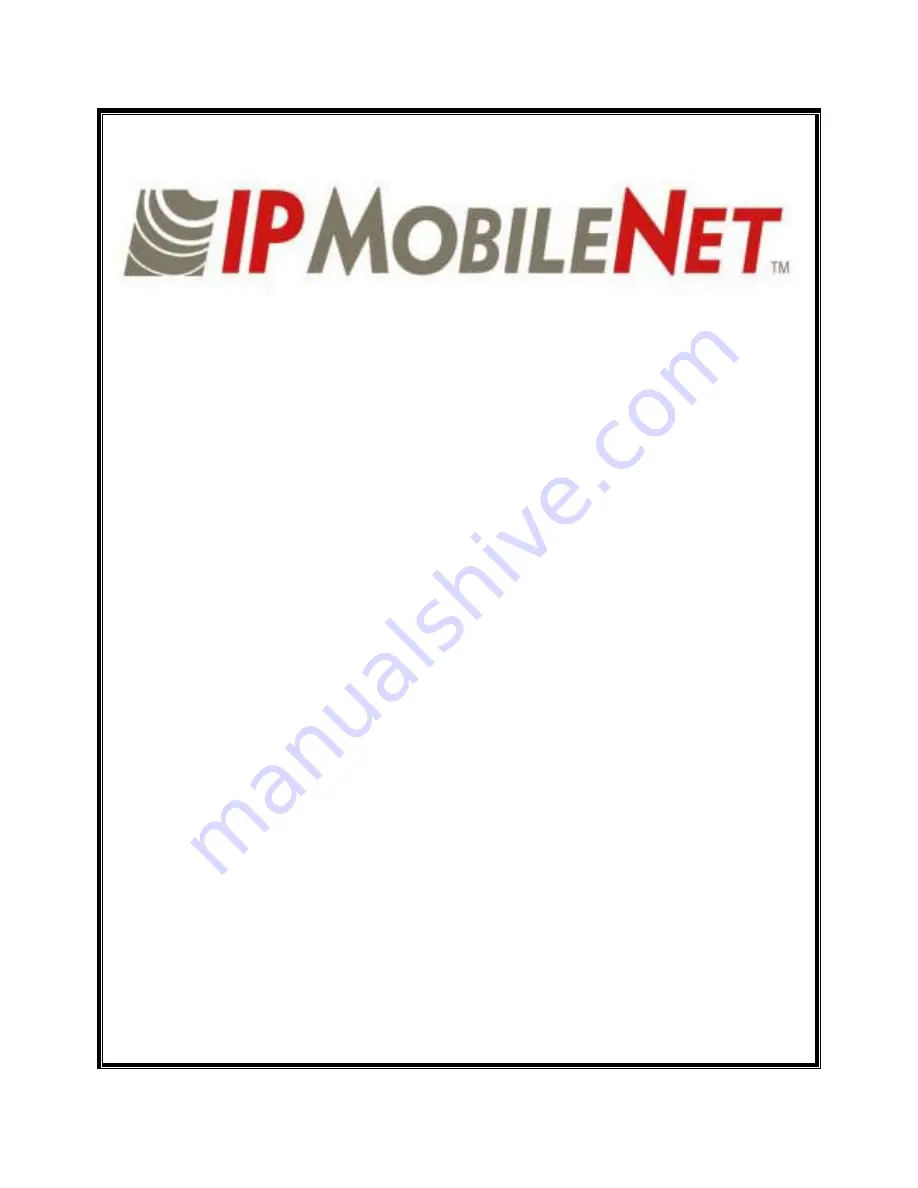 IPMobileNet B32150-25 Product Owners Manual Download Page 1