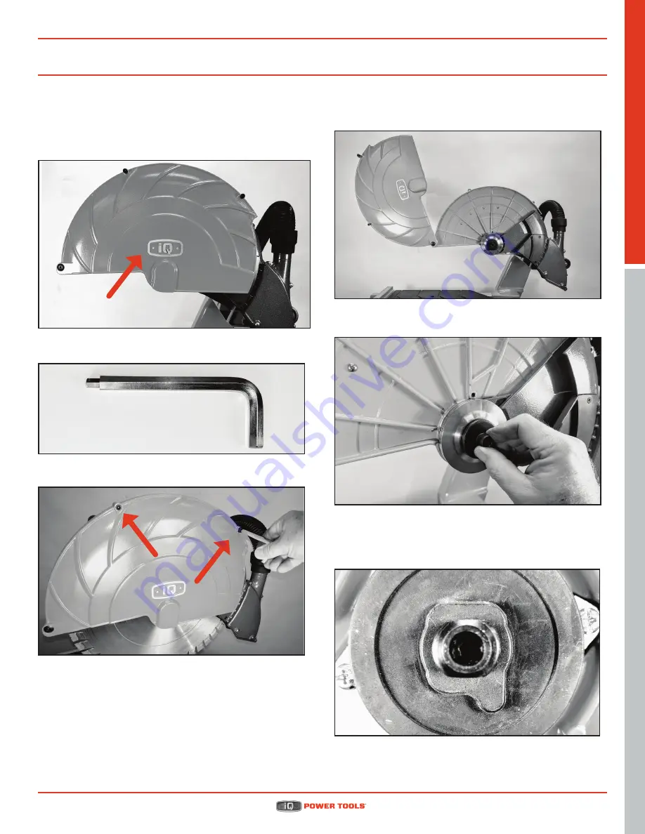 IQ Power Tools iQMS362-230V CE Operator'S Manual Download Page 21