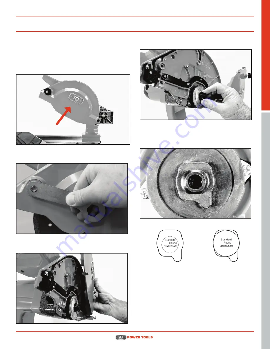 IQ Power Tools iQTS244-230V CE Operator'S Manual Download Page 17