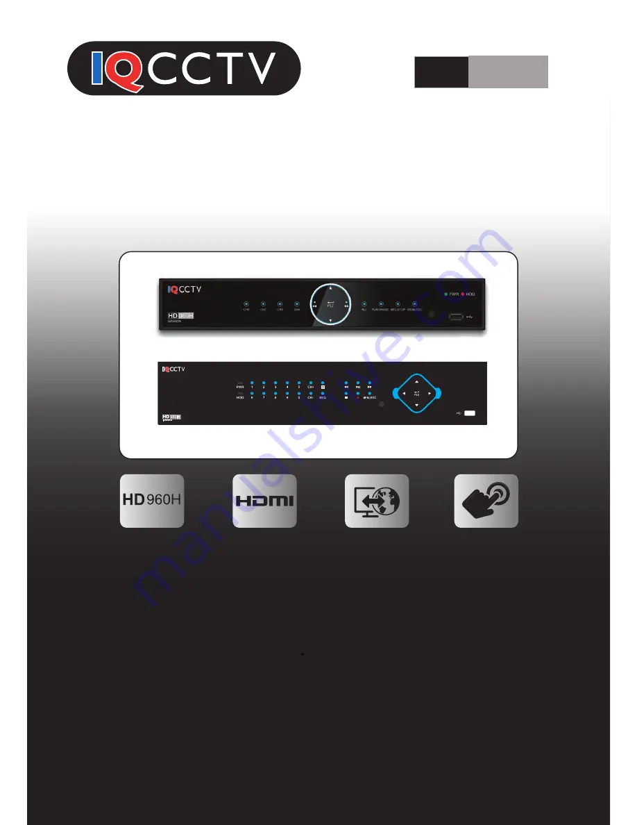 IQCCTV IQR960D16 User Manual Download Page 1