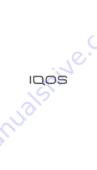 iQOS 3 MULTI User Manual Download Page 1