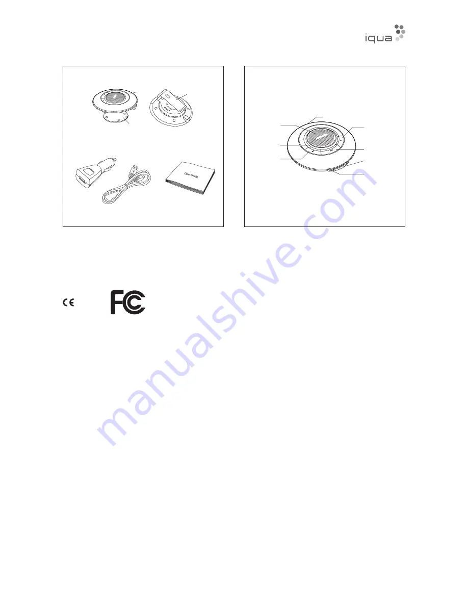 Iqua miniUFO PHF-301 User Manual Download Page 1