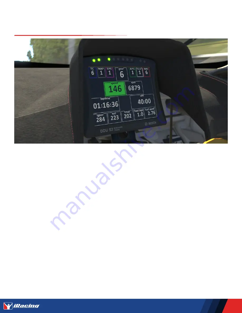 iRacing Lamborgini Huracan GT3 EVO User Manual Download Page 8