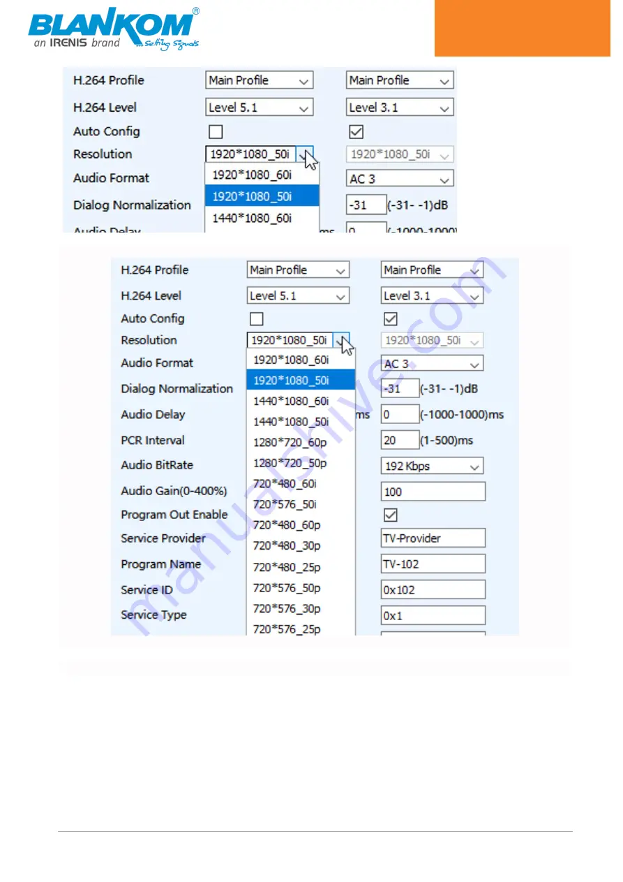 Irenis Blankom MPE-4400H Manual Download Page 10