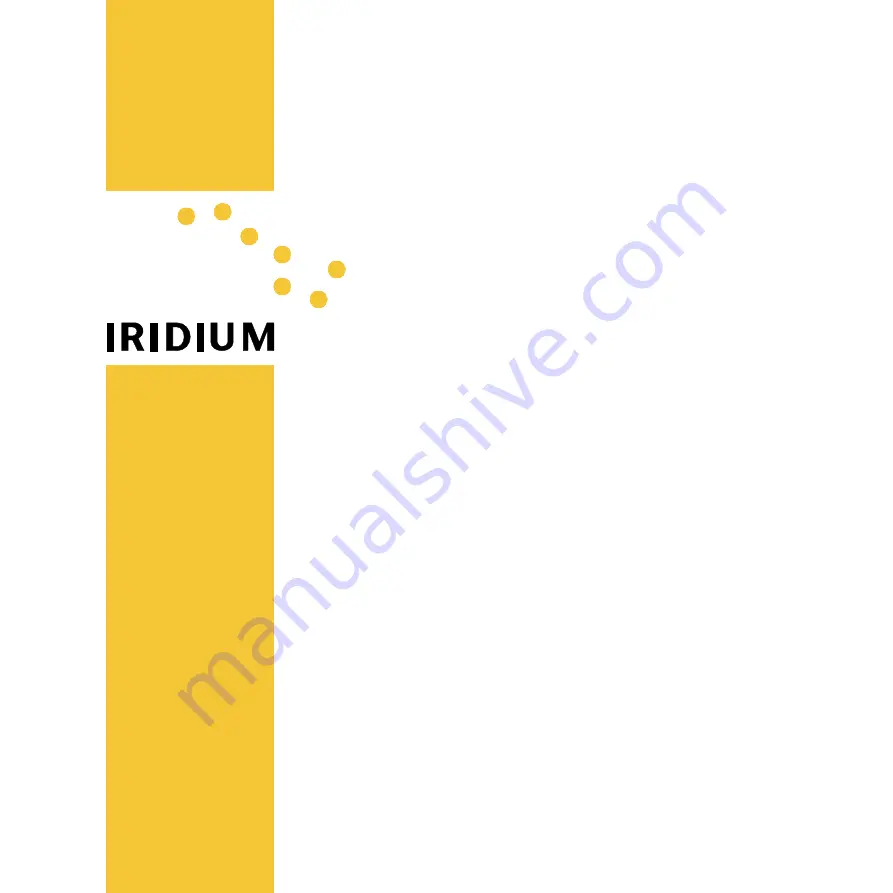 Iridium ICHU1000 Installation Manual Download Page 1