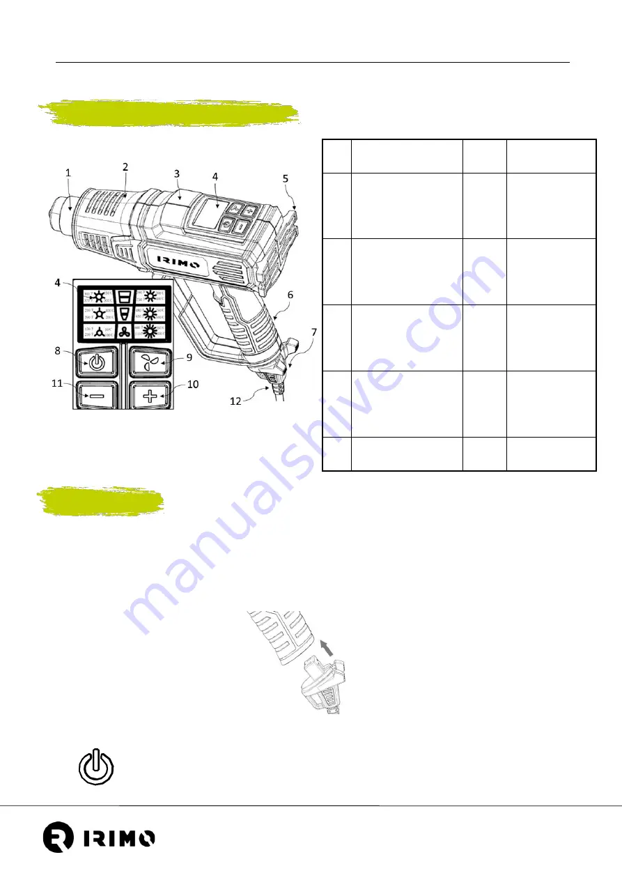 IRIMO 551-HG-1 Instructions Manual Download Page 60