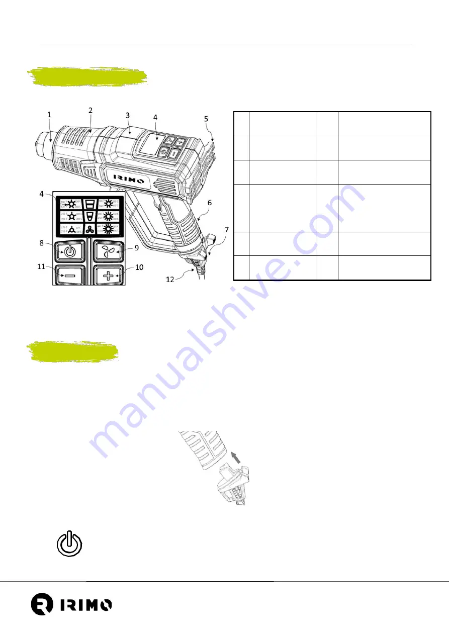 IRIMO 551-HG-1 Instructions Manual Download Page 70