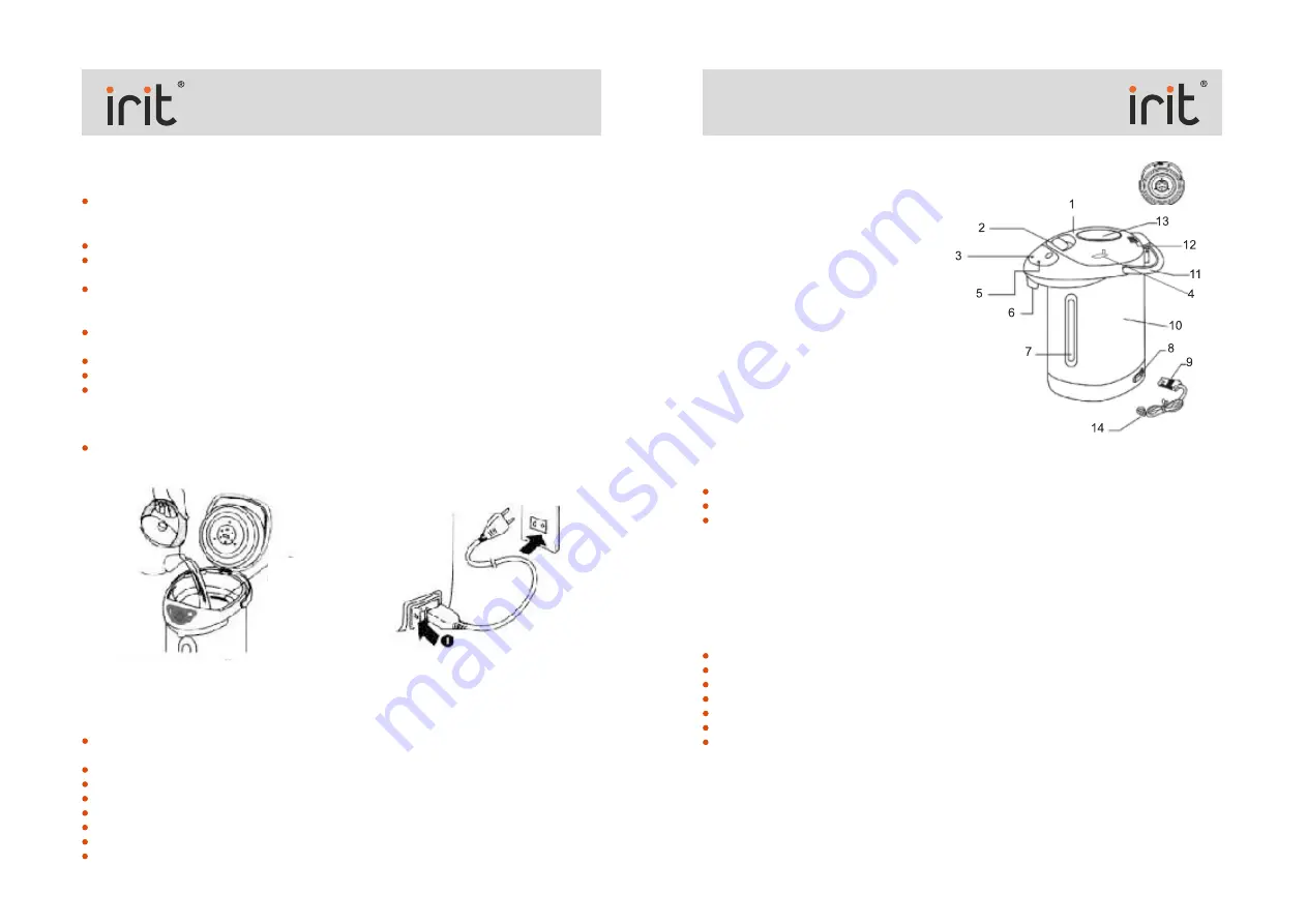 IRIT IR-1416 Manual Instruction Download Page 4