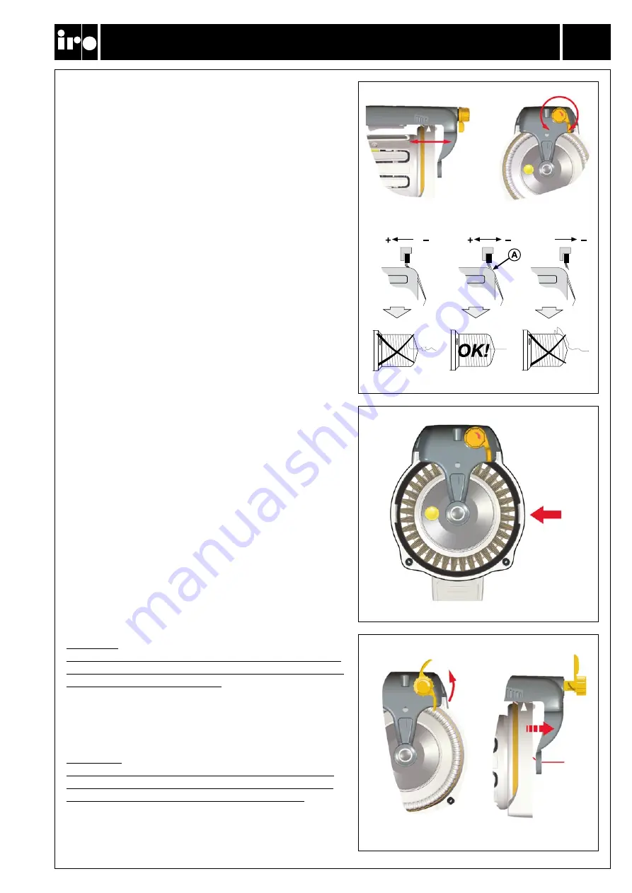 IRO Laser G2 Operating Instructions Manual Download Page 17