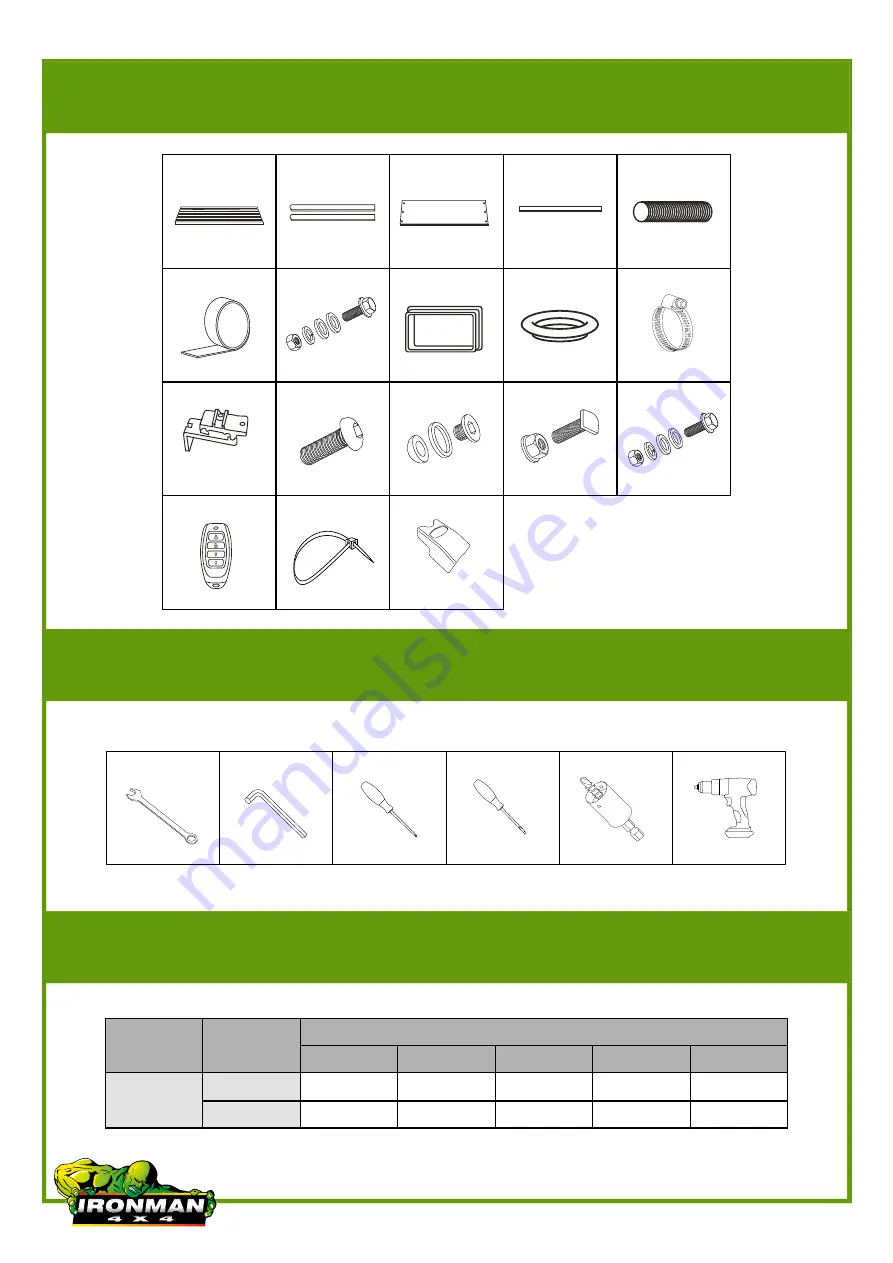 Ironman4x4 SLIDE-AWAY Installation Manual Download Page 2