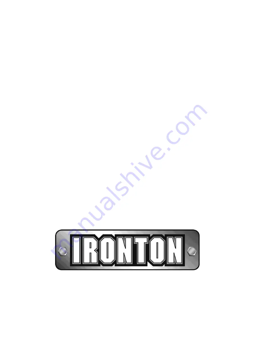 Ironton 61450 Скачать руководство пользователя страница 18