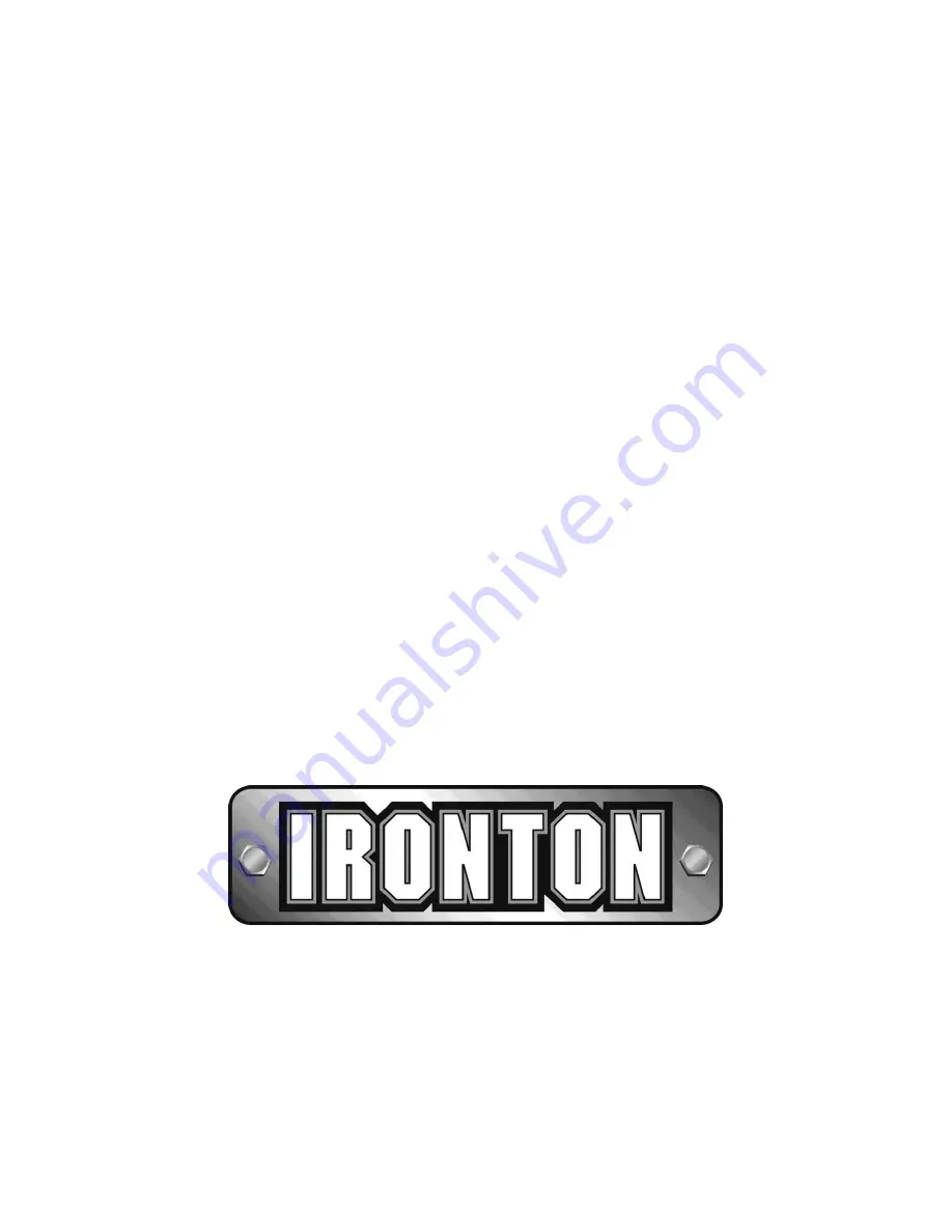 Ironton 61453 Скачать руководство пользователя страница 18