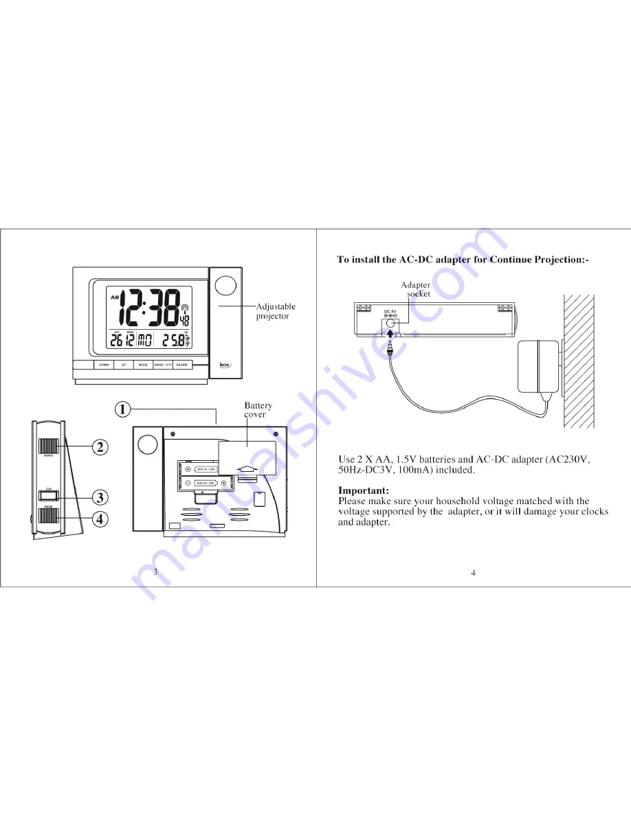 IROX HB125P Instruction Manual Download Page 2