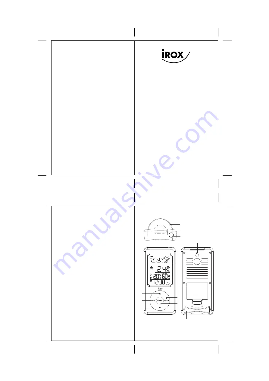 IROX HBR425i User Manual Download Page 1