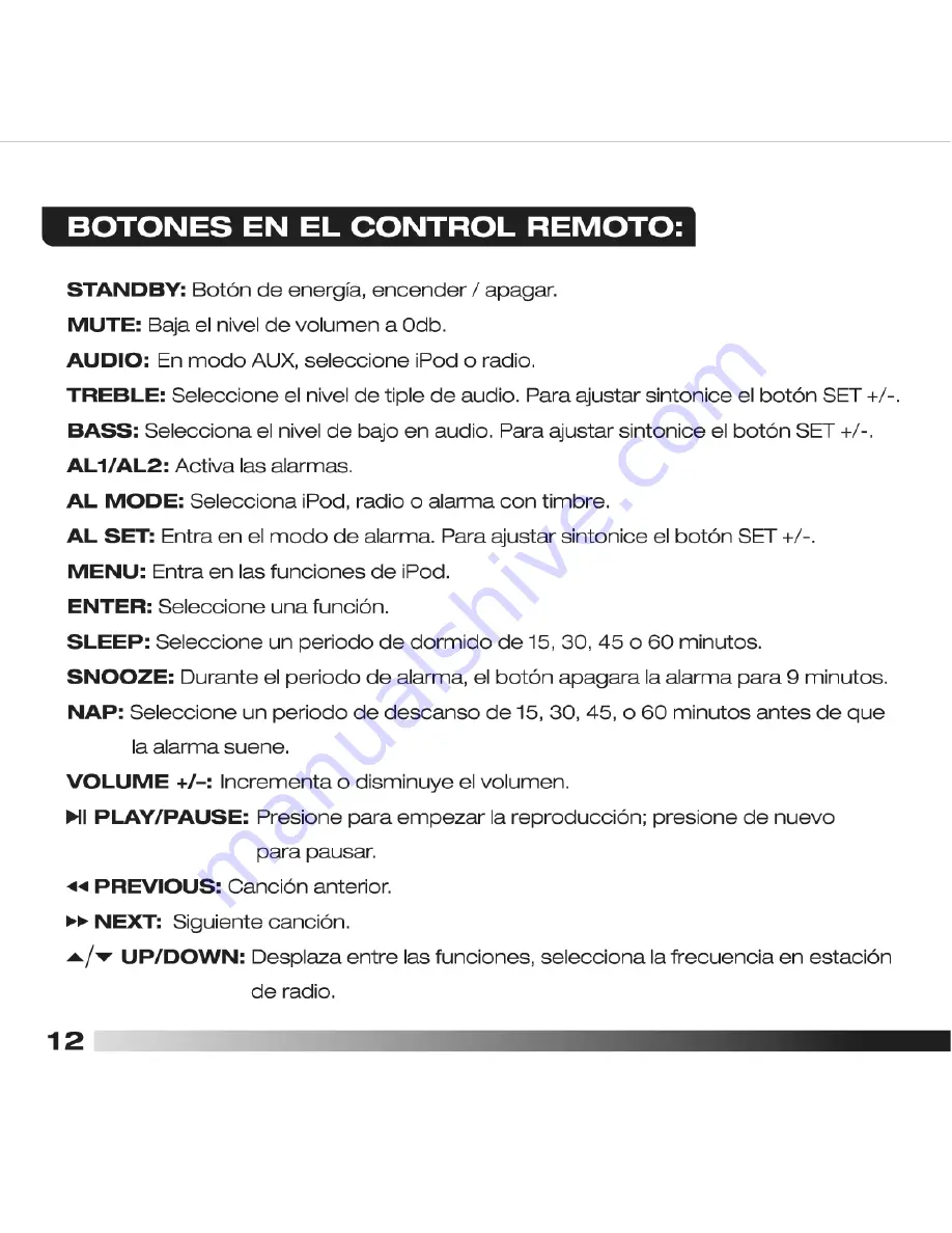 Irradio i-DOCK 2.1 User Manual Download Page 28