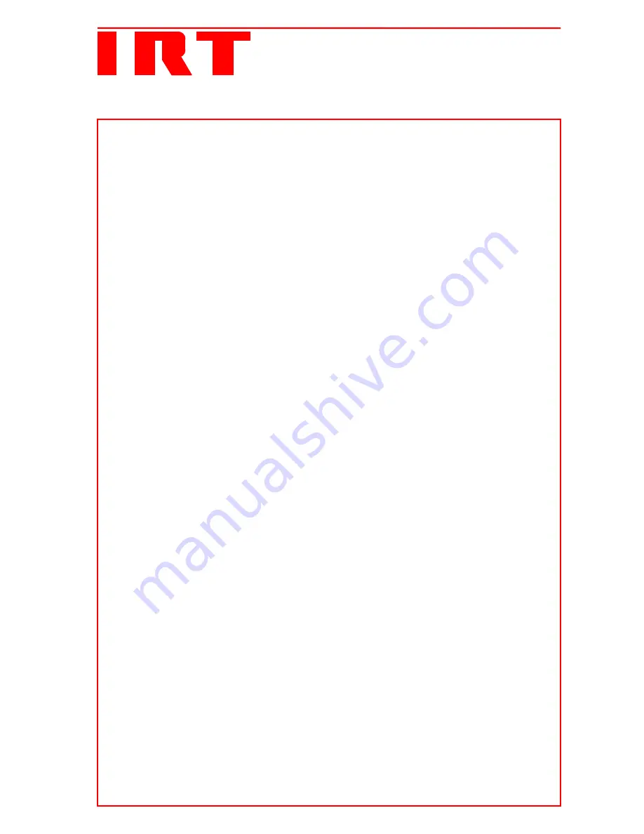 IRT DAI-3206 User Manual Download Page 1