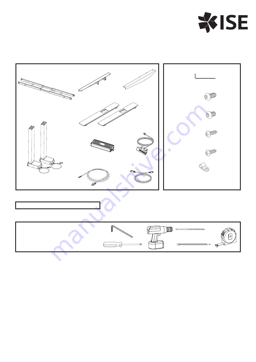 ISE Ascent 2 Leg SB-ASC2-2-23-SM-DRMS Скачать руководство пользователя страница 1