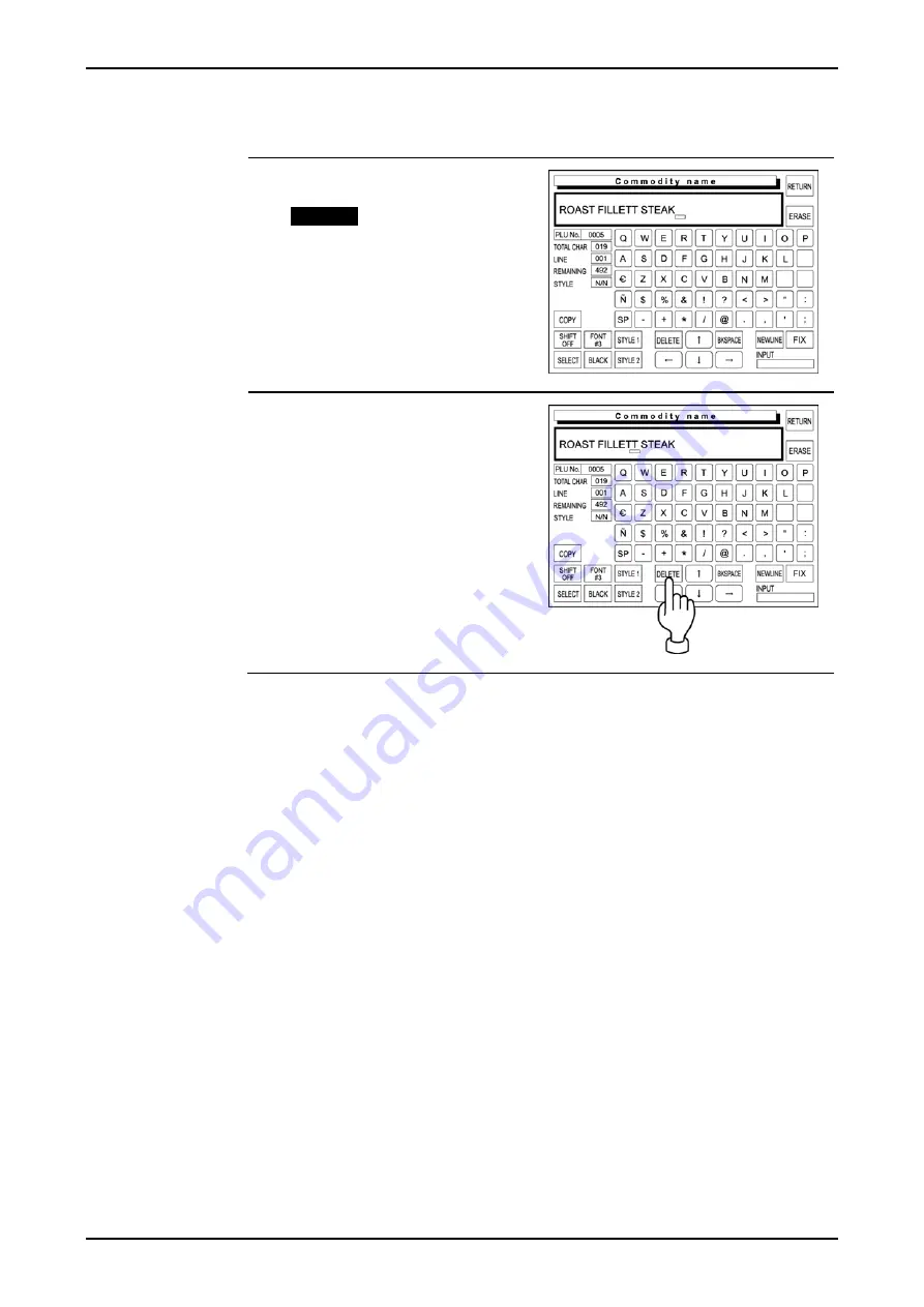 ISHIDA IP-EMZ Manual Download Page 90