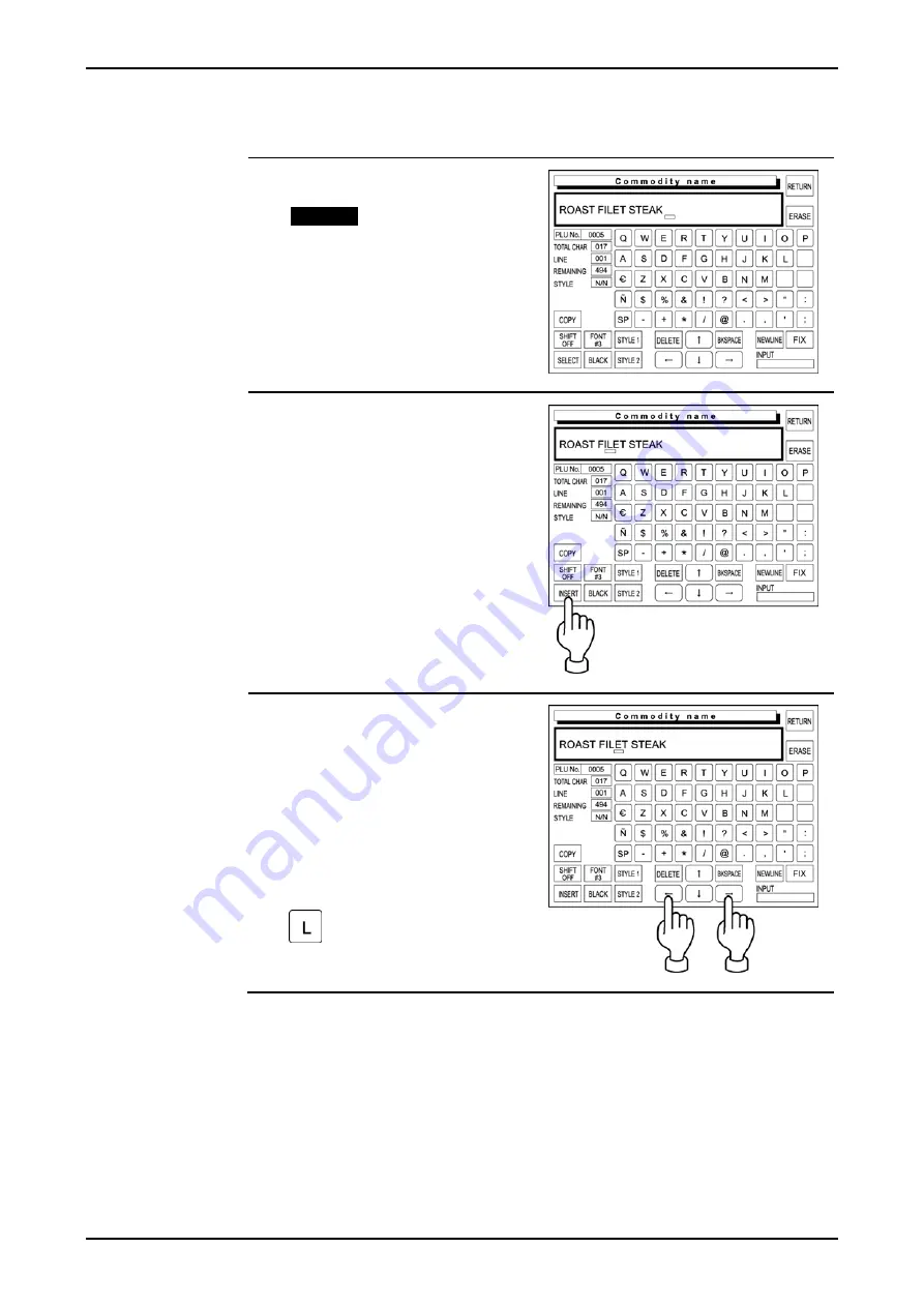 ISHIDA IP-EMZ Manual Download Page 91