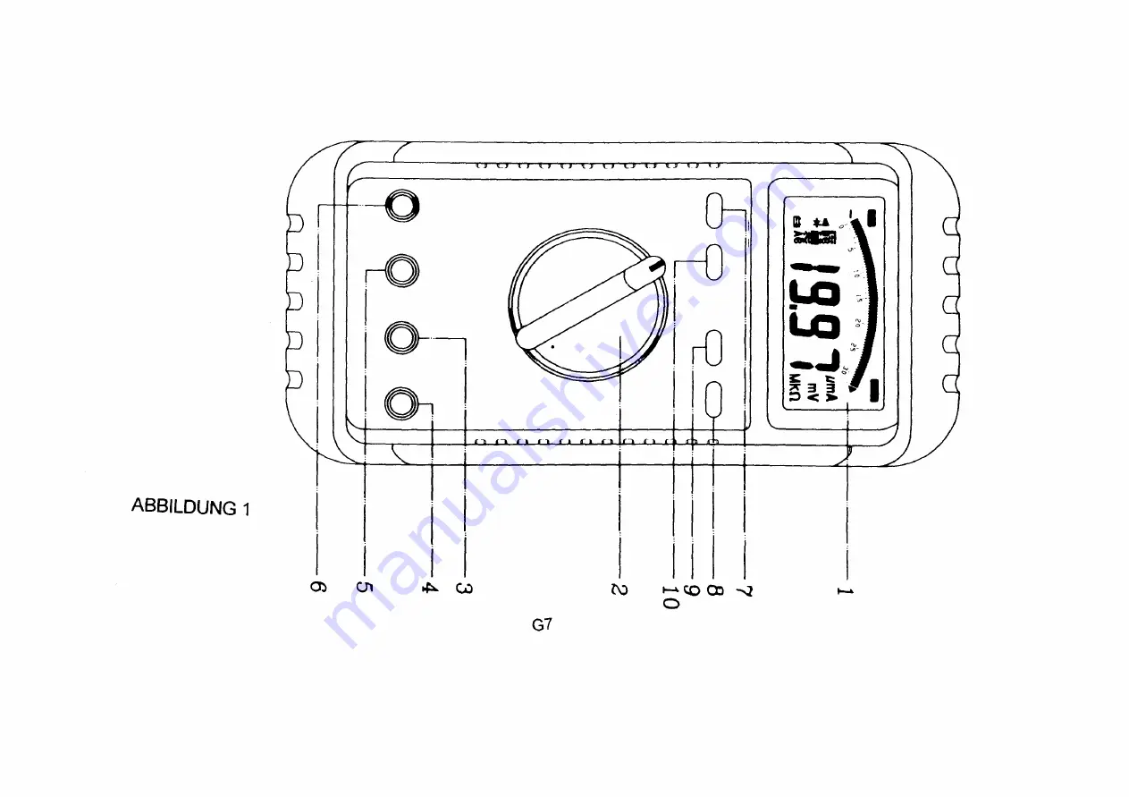 Iso-Tech IDM 97 Instruction Manual Download Page 62