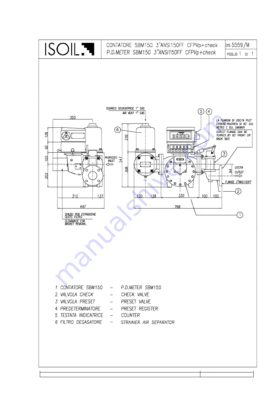 ISOIL SBM 150 Operator'S Manual Download Page 19