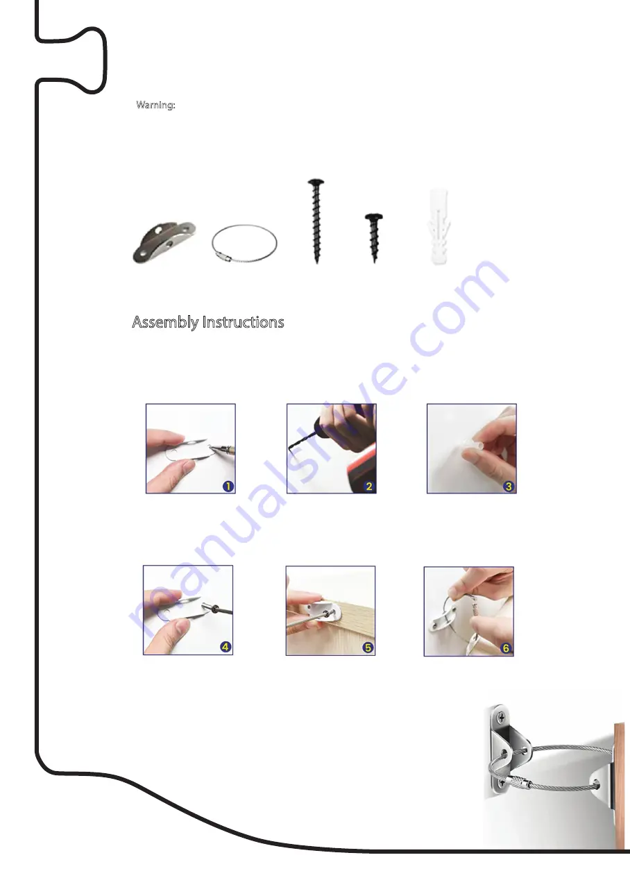 ISOKING at home FLORENCE ENTERTAINMENT UNIT Assembly Instructions Manual Download Page 15