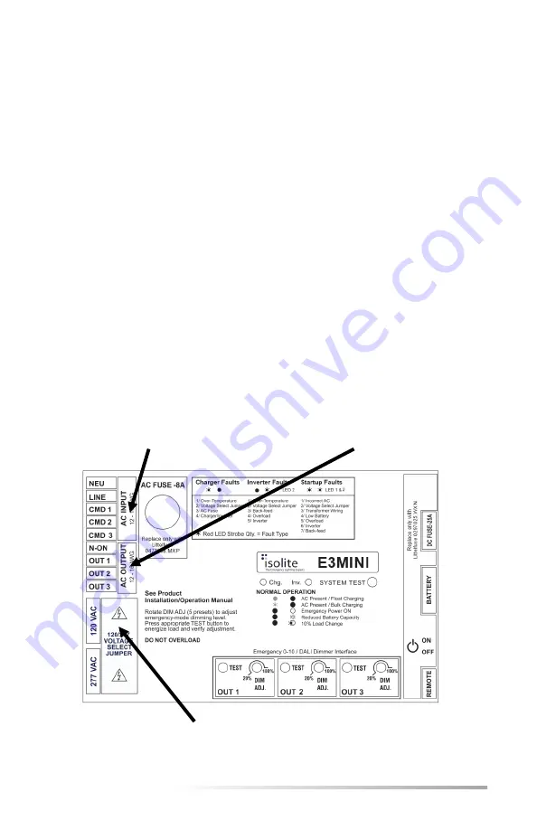 Isolite E3MINI Series Скачать руководство пользователя страница 9