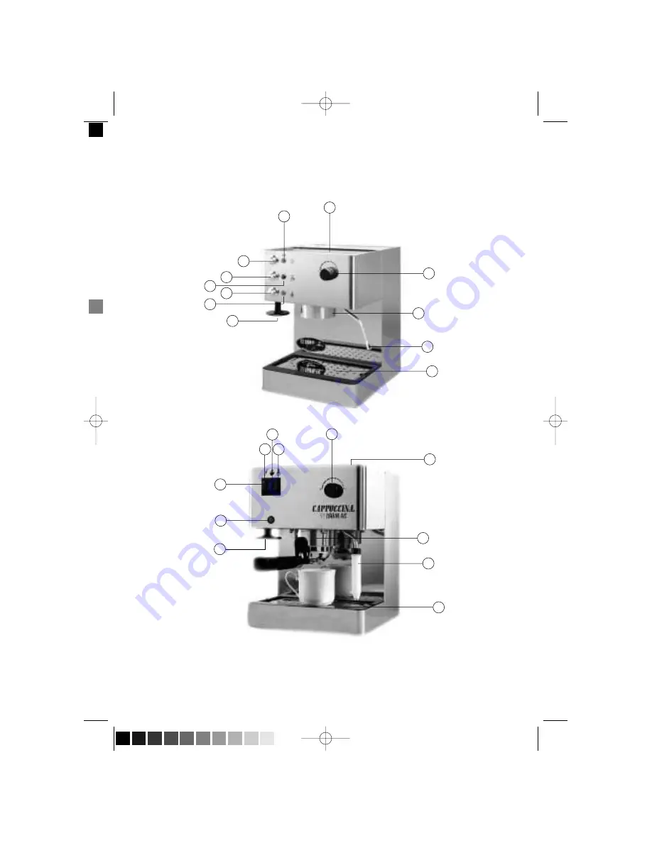 Isomac CAPPUCCINA Use And Maintenance Manual Download Page 4