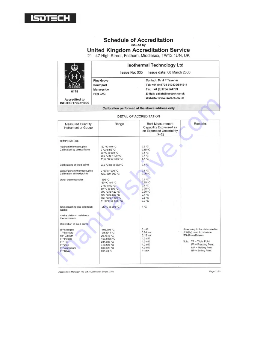 Isotech 96178 Скачать руководство пользователя страница 9