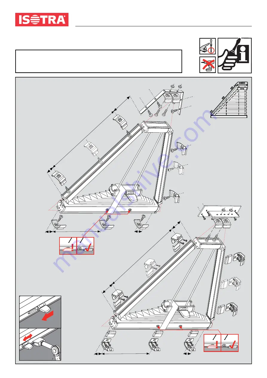 Isotra Plisse PL 32 Assembly Manual Download Page 1