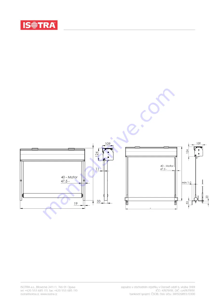 Isotra SCREEN GW Скачать руководство пользователя страница 1