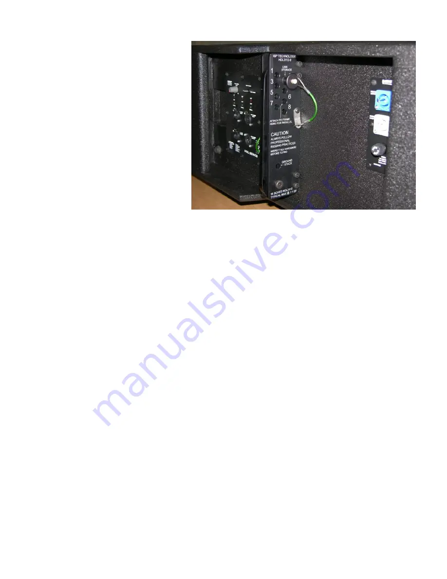 iSP Technologies HDL3112 ACTIVE SERIES Owner'S Manual Download Page 8