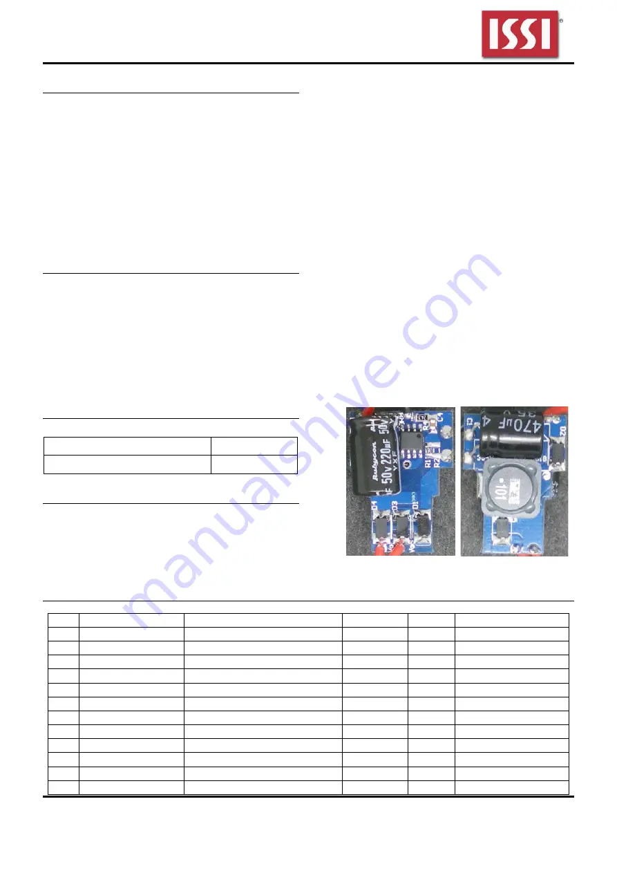 ISSI IS31LT3948 Manual Download Page 1