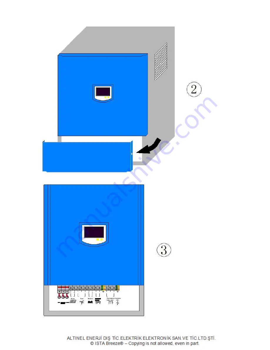 ista Breeze FKJ-B(PWM)-1KW48Vdc User Manual Download Page 10