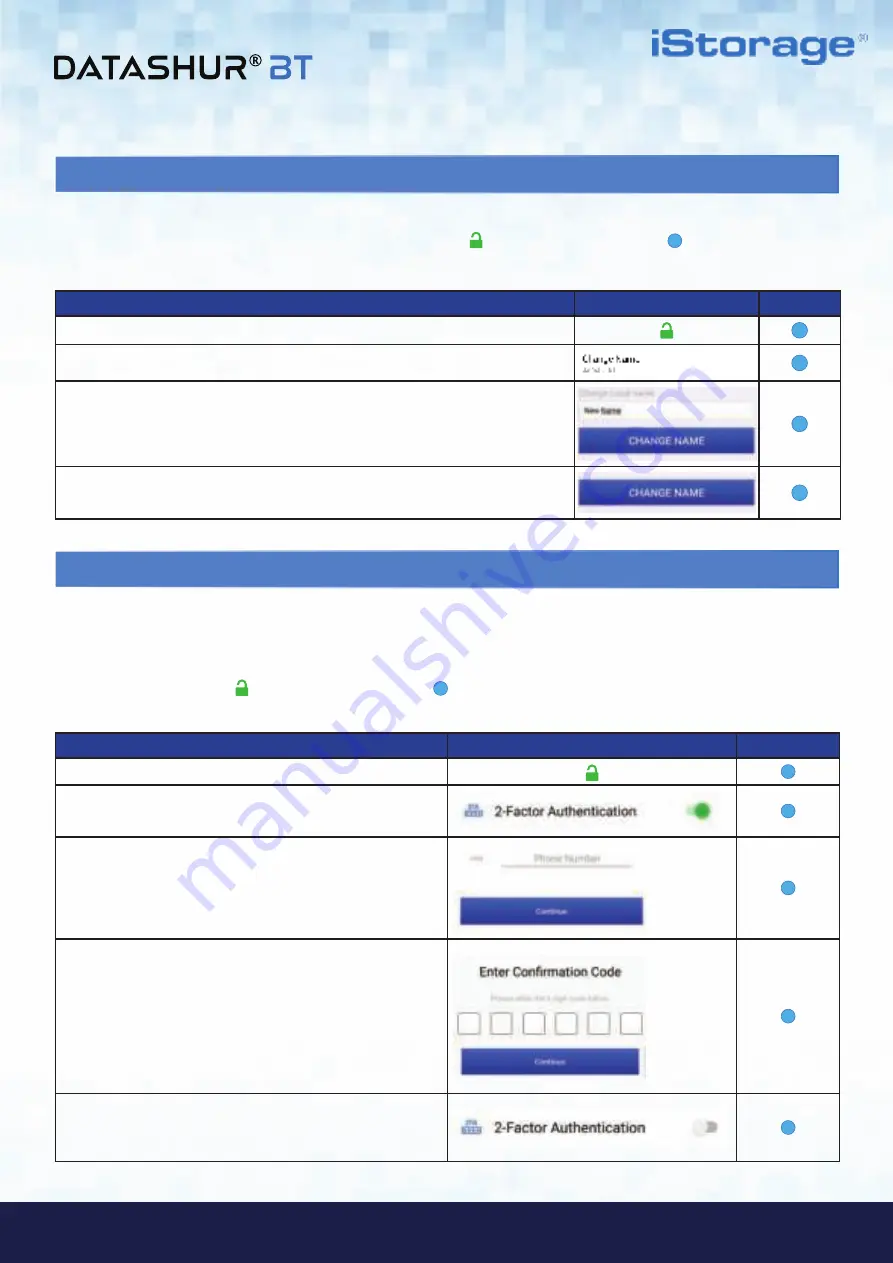 iStorage datAshur BT User Manual Download Page 10