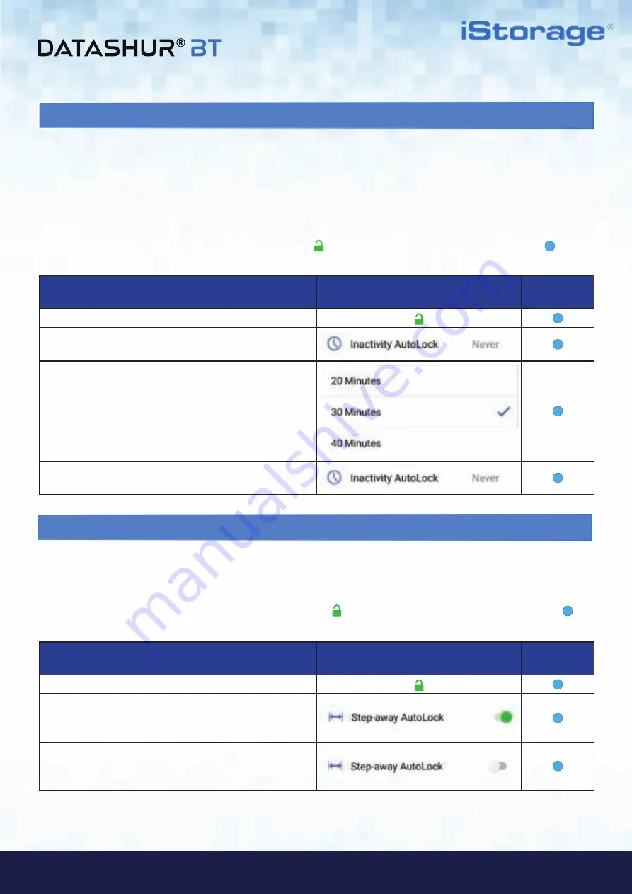 iStorage datAshur BT User Manual Download Page 39