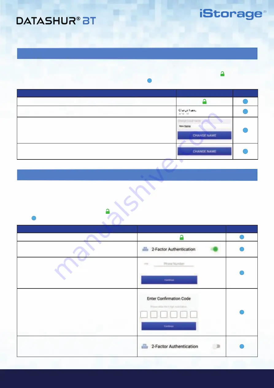 iStorage datAshur BT Скачать руководство пользователя страница 60