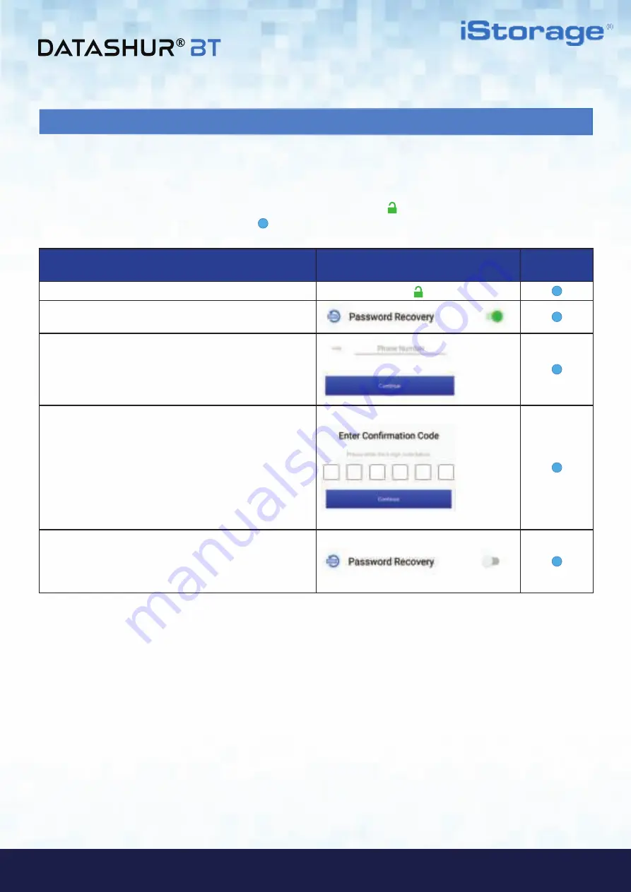 iStorage datAshur BT User Manual Download Page 61