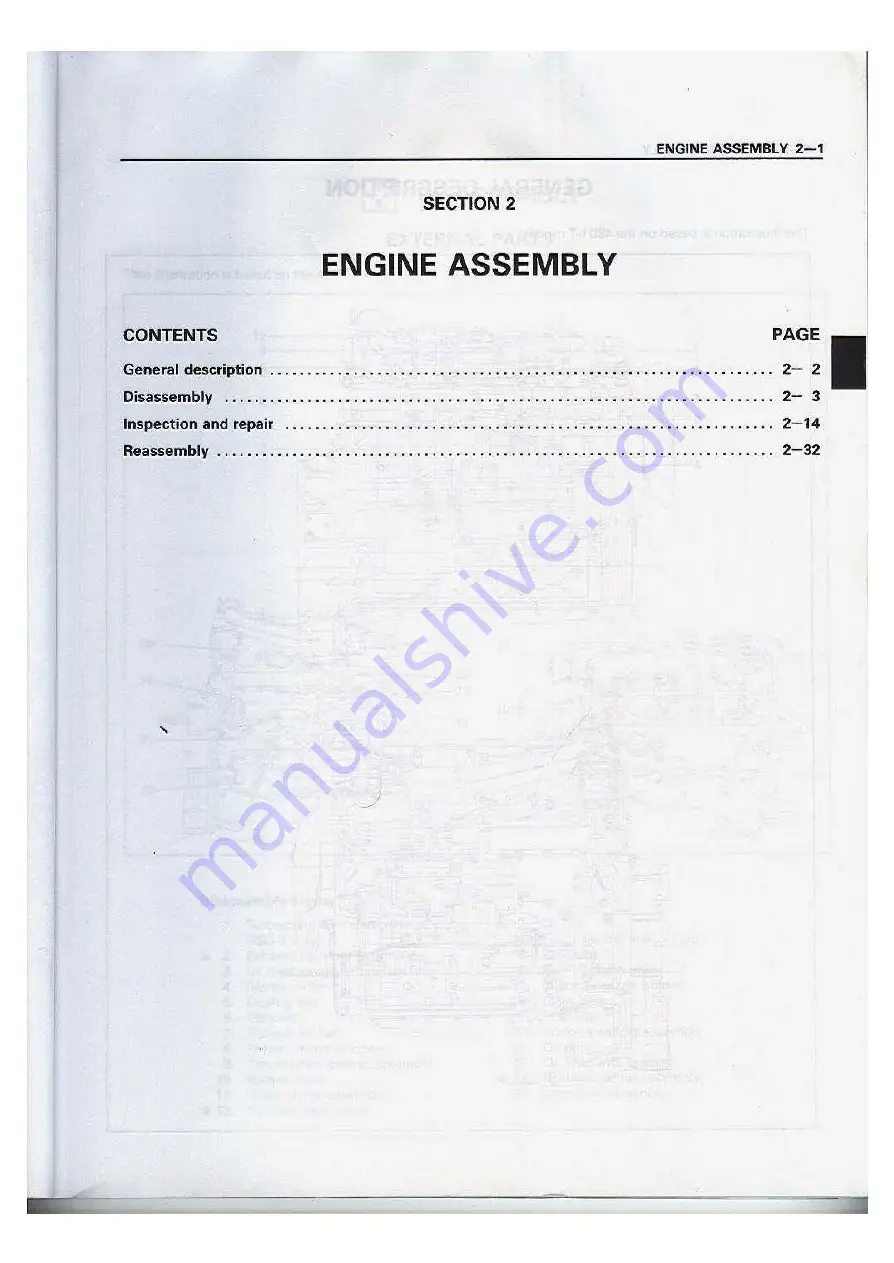 Isuzu 4BD1 Workshop Manual Download Page 29