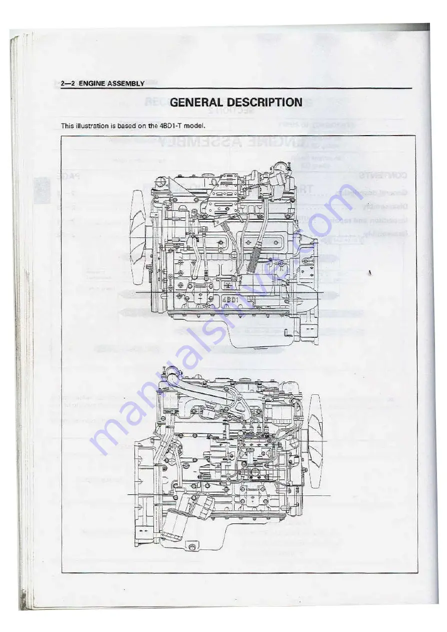 Isuzu 4BD1 Workshop Manual Download Page 30